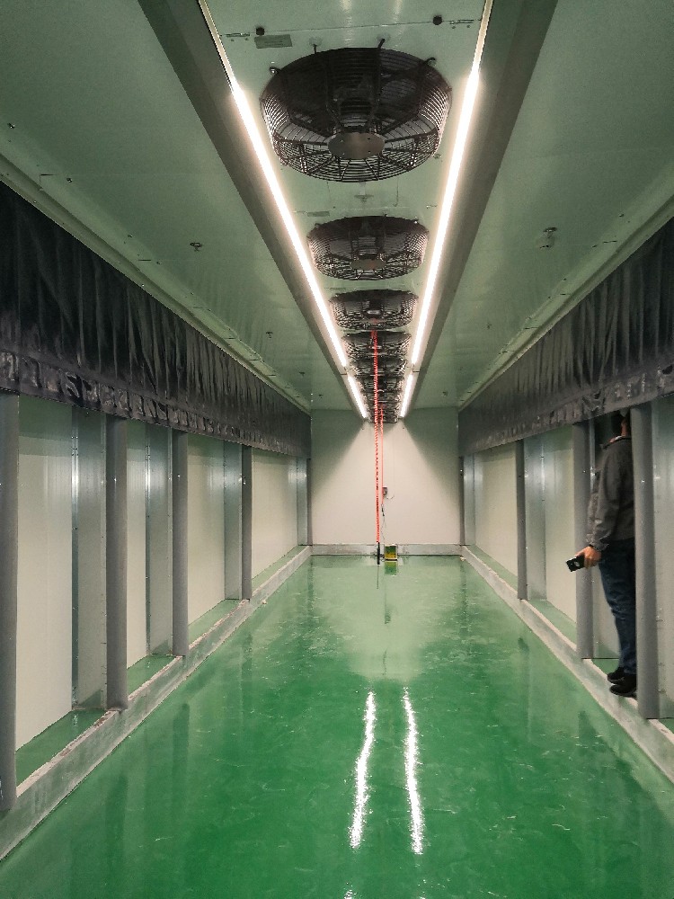 顺利完成香港好运来水果有限公司芒果催熟冷库建设